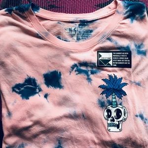 Handmade Dikotomy Tie-Dye T-shirt | (XL)